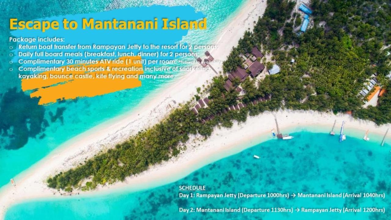 Sutera @ Mantanani Island Resort & Spa Kampong Mantanani Exterior foto